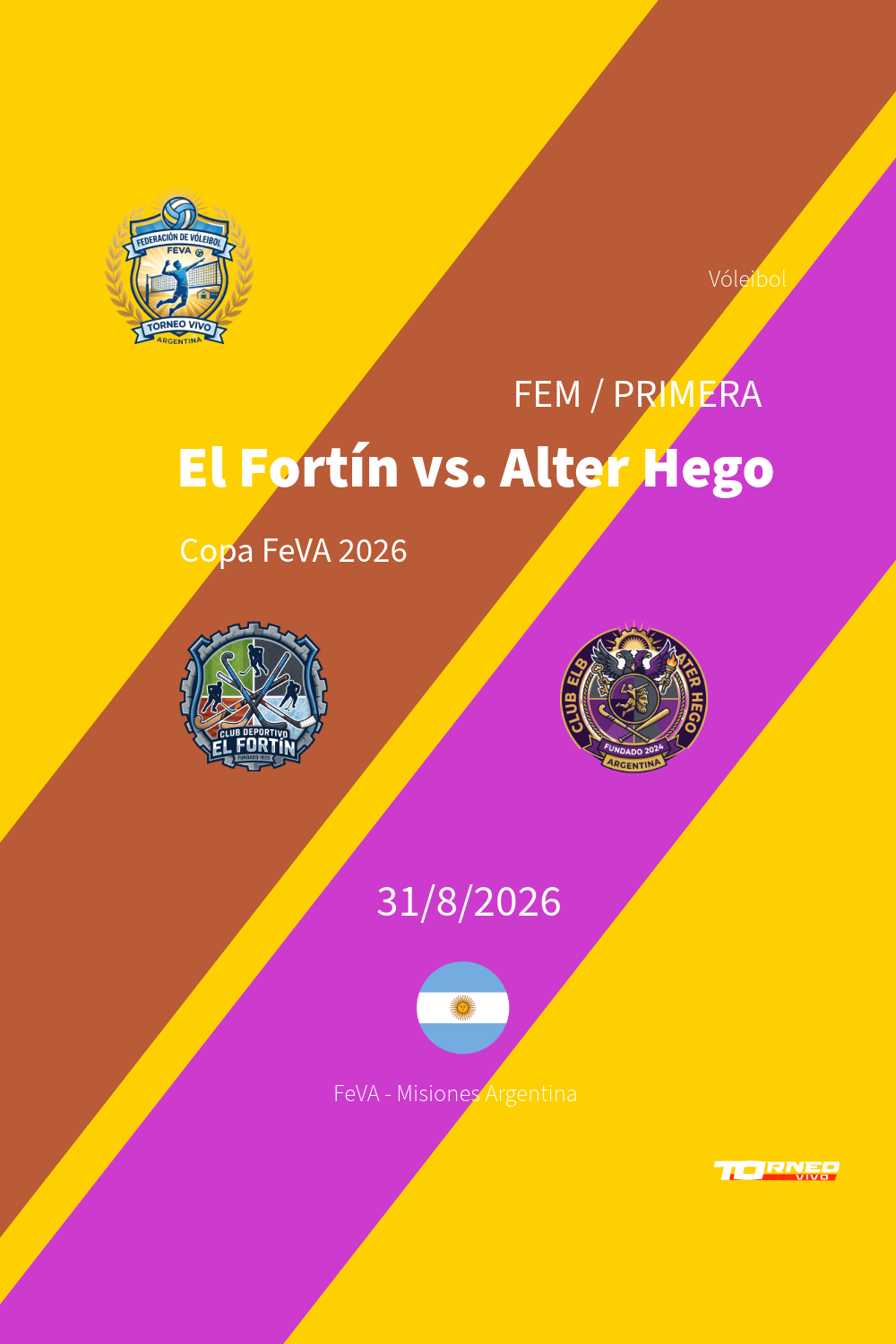 31/08 Copa FeVA - El Fortín vs. Alter Hego